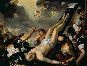 Luca Giordano Crucifixion of St Peter oil